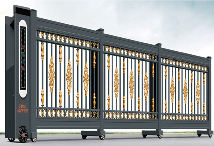 重庆智能电动分段门02