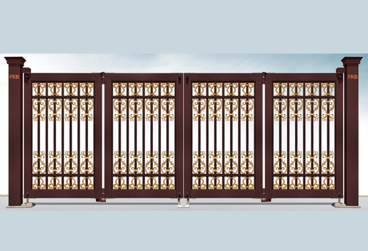 重庆智能悬浮折叠门01