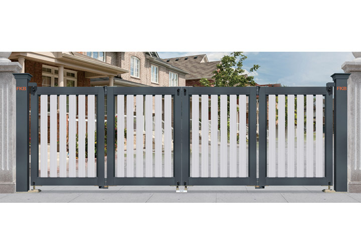 重庆灰色智能悬浮折叠门02